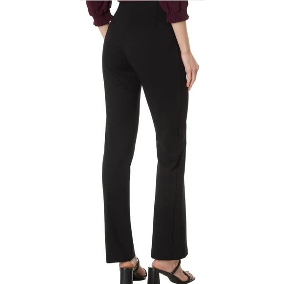 Elliott Lauren Ponte Size 12 Straight Leg Cotton Blend Hidden Elastic Waist Dre - Picture 2 of 10